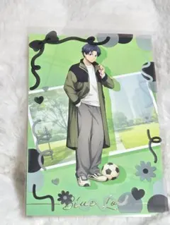 ブルーロック まねきねこ ポストカード 潔世一