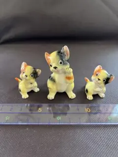 陶器　動物　置物　猫