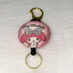サンリオ マイメロディ マイスウィートピアノ キーリング リールキーホルダー