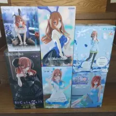 五等分の花嫁　中野三玖 フィギュア6体セット 　美少女系