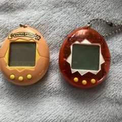 バンダイ Tamagotchi 1996年製 オレンジ 赤