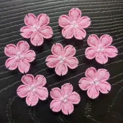 つまみ細工 花 桜 パーツ 441