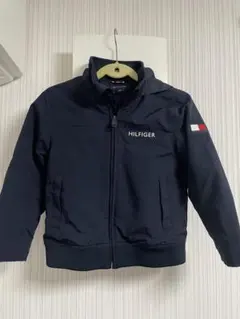 HILFIGER ネイビー ジップアップジャケット　XS 110相当のサムネイル