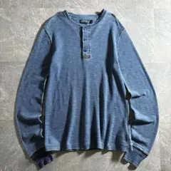 Polo Ralph Lauren indigo henley thermal