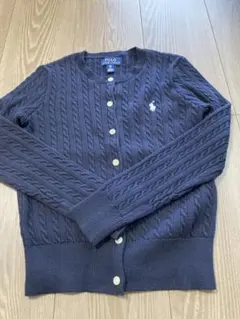Polo Ralph Lauren ネイビー カーディガン 120cm130cm