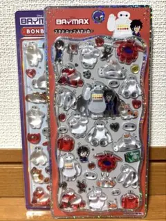 ベイマックス　ボンボンドロップシール　プチドロップステッカー２枚セット