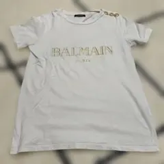 カナさん専用BALMAIN ロゴTシャツ ホワイト 34サイズ バルマン ロゴ