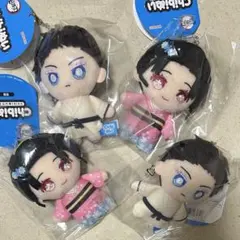鬼滅の刃 Chibiぬいマスコット 狛治 恋雪 2種 4点セット