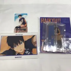 影山飛雄 ハイキュー展 ゴミ捨て場の決戦展 アクリルスタンド ポストカード 特典
