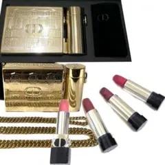 【未使用】Dior クリスマスコフレ2019 リップセット クリスマスコフレ2019 Dior】限定アイパレに限定リップ……買い