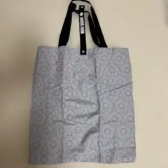 MARY QUANT 花柄エコバッグ グレー
