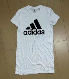 adidas　半袖　Tシャツ　ワンピース　ホワイト　XSのサムネイル