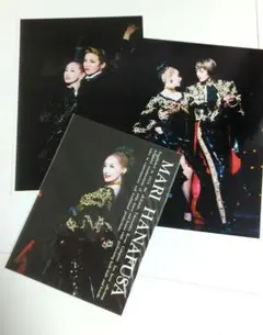 宝塚　花總まり　2L写真とポストカード　3点