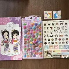 鬼滅の刃 ぷっくりシール 猫まみれシール まとめ売り