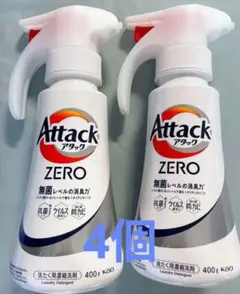 アタックZERO 洗濯洗剤 ワンハンド　空容器4個のサムネイル
