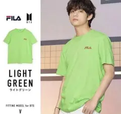 FILA 緑色 Tシャツ BTS V着用モデルのサムネイル
