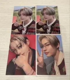 enhypen ニキ orangeblood トレカ 4枚セット ラキドロ付き