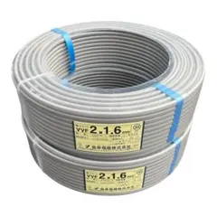 愛知電線 EM-EEF 3×1.6mm 100m黒白赤 - メルカリ