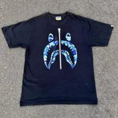 A BATHING APE シャーク Tシャツ L ブラックのサムネイル