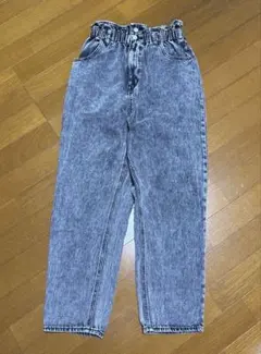 WEGO ハイウエストデニムパンツ M グレー