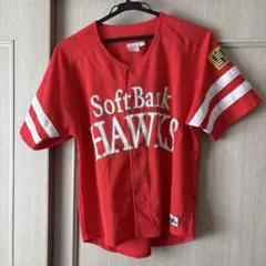 【限定】ソフトバンクホークス ユニフォーム 赤