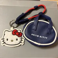 リンネル　付録　HELLO KITTY ミニバッグ キーホルダー付き
