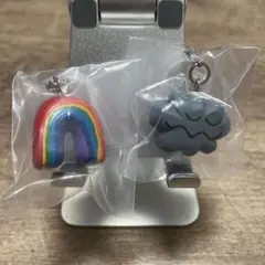 Daisuke Kondo めじるしアクセサリー　虹　くも　２点　ガチャガチャ