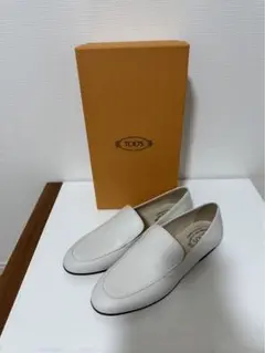 ロンハーマン 別注 TOD'S トッズ レザーローファー ホワイト 38 TOD'S/トッズ_Women通販 | T タイムレス レザー ローファー