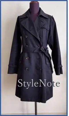 ネイビー トレンチコート