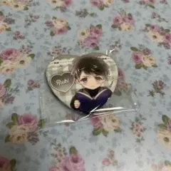 無神ルキ　ハートバッジ