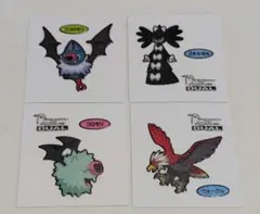 ポケモンパン デコキャラシール 4枚セット