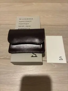 希少【新品未使用 特別生産品】ワイルドスワンズ タング ランボーカーフ キャメル 多機能コインケース《タング》フルグレインブライドル