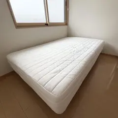 無印良品　脚付マットレス　高密度ポケットコイル　セミダブル