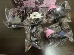 キヨ猫 マスコットキーホルダーコレクション 5点セット（内袋未開封）