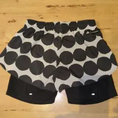 adidas☆marimekko ドット柄 ショートパンツ