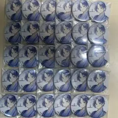 サムライ翔 まねきねこ 袴 等身 缶バッジ めろぱか サム翔 30個