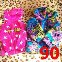 ベビードール　アウター　上着　パーカー　ピンク　女の子　90cm　まとめ売り