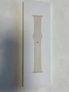 Apple Watch用 ホワイトシリコンバンド