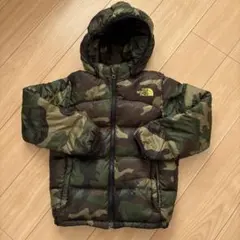 THE NORTH FACE 迷彩 ダウンコート 130cm