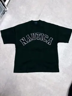 NAUTICA アーチロゴ Tシャツ ブラックのサムネイル