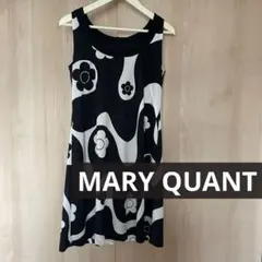 MARY QUANT LONDON マリークワント　ノースリーブミニワンピ　M
