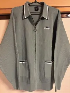 HUF グリーン ジップアップ トップス Mのサムネイル