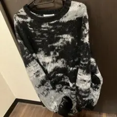MONO-MART モヘアタッチ クルーネックニットのサムネイル