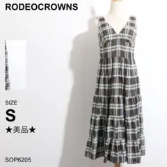 ★美品★ RODEOCROWNS ロデオクラウンズ ワンピース ノースリーブのサムネイル