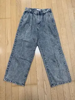 ADRER ヴィンテージメイクワイドテーパードデニム