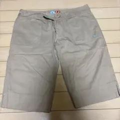 ROXY ベージュ ハーフパンツ L 美品　春夏のサムネイル