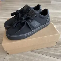 POLO RALPH LAUREN ブラックスニーカー
