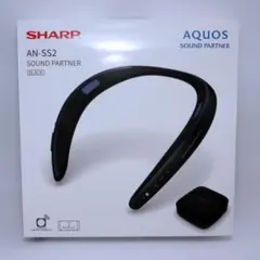 SHARP AN-SS2 ネックスピーカー ブラック - メルカリ