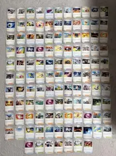 ポケモンカードゲーム　サポートグッズ大量デッキパーツ　まとめ売り　117枚⭐