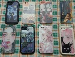iPhoneケース 6/7/8/SE2/SE3 8点セット